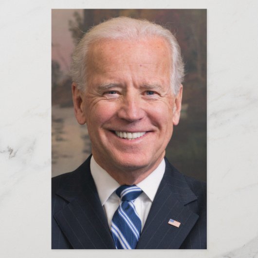Joe Biden Portrait Foto Flyer (Voorkant)