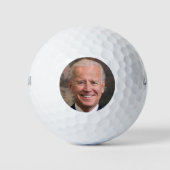 Joe Biden Portrait Foto Golfballen (Voorkant)