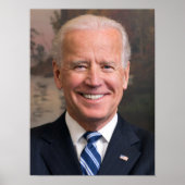 Joe Biden Portrait Foto Poster (Voorkant)
