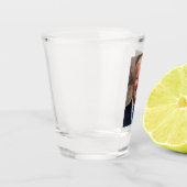 Joe Biden Portrait Foto Shot Glas (Links)