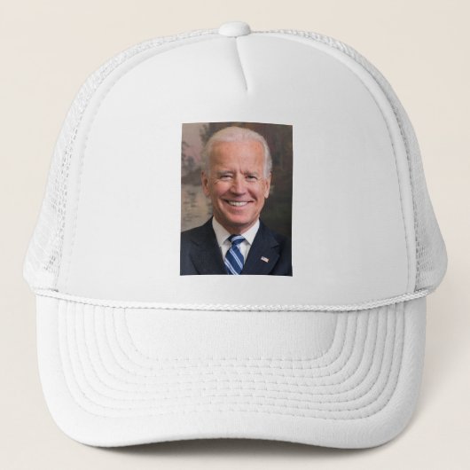 Joe Biden Portrait Foto Trucker Pet (Voorkant)