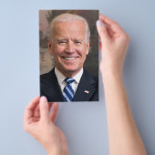 Joe Biden Portret Foto Flyer (Hand)