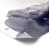 Joe Biden portret in waterverf Poster (Hoek)