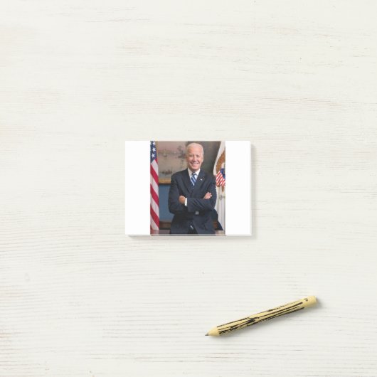 Joe Biden Post-it® Notes (Op bureau)
