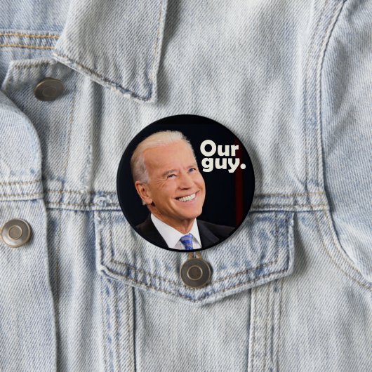 Joe Biden President 2016 Ronde Button 7,6 Cm (In situ)