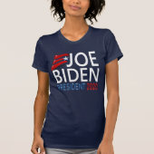 Joe Biden President 2020 Verkiezing Rode Blauwe Te T-shirt (Voorkant)