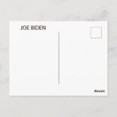 JOE BIDEN President Briefkaart (Achterkant)