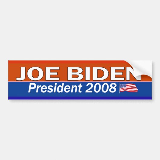JOE BIDEN President Bumpersticker (Voorkant)