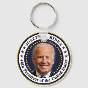 Joe Biden President Inauguratie Dag Souvenir Sleutelhanger