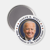Joe Biden President Inauguration Day Souvenir Magneet (Voorkant / Achterkant)