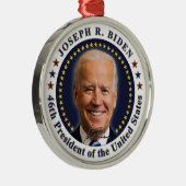 Joe Biden President Inauguration Day Souvenir Metalen Ornament (Rechts)
