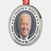 Joe Biden President Inauguration Day Souvenir Metalen Ornament (Links)