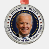 Joe Biden President Inauguration Day Souvenir Metalen Ornament (Voorkant)
