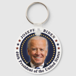 Joe Biden President Inauguration Day Souvenir Sleutelhanger