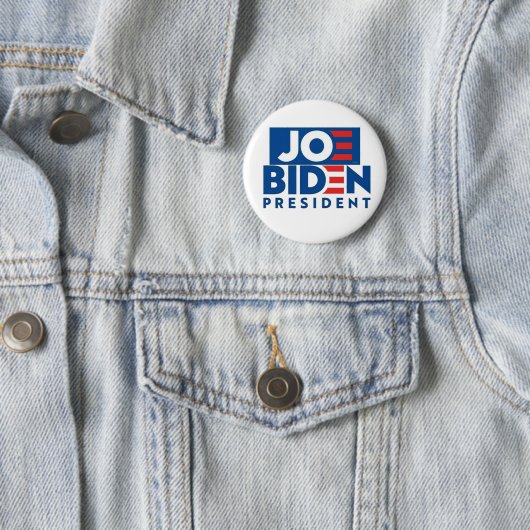Joe Biden President Ronde Button 5,7 Cm (In situ)