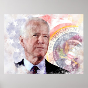 Joe Biden, President van de Verenigde Staten Poster