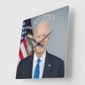JOE BIDEN President Vierkante Klok (Hoek)