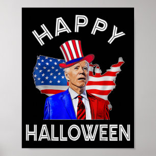 Joe Biden Prettig Halloween fe Hemelvaartsdag Onaf Poster