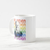Joe Biden Pride Koffiemok (Voorkant links)