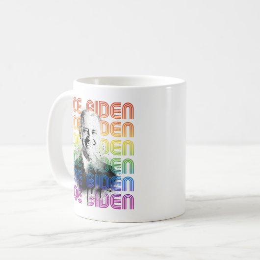 Joe Biden Pride Koffiemok (Voorkant links)