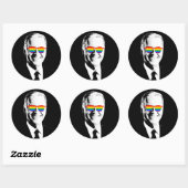 Joe Biden Pride Ronde Sticker (Vel)