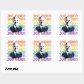 Joe Biden Pride Vierkante Sticker (Vel)