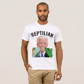 JOE BIDEN REPTILIAN FUNNY T-SHIRS T-SHIRT (Voorkant volledig)