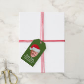 Joe Biden Santa Hat C'mon Man - Vrolijk kerstfeest Cadeaulabel (Met Touw)