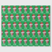 Joe Biden Santa Hat Je Weet Het Ding Cadeaupapier (Vlak)