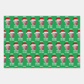 Joe Biden Santa Hat Je Weet Het Ding Inpakpapier Vel (Voorkant)