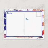 Joe Biden schrijft over Amerika Briefkaart (Achterkant)