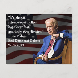 Joe Biden schrijft over Amerika Briefkaart