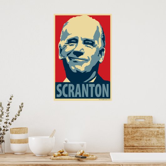 Joe Biden - Scranton: OHP-Poster Poster (Keuken)