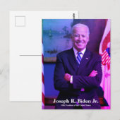 Joe Biden, Senator van de Verenigde Staten, VP, 46 Briefkaart (Voorkant / Achterkant)