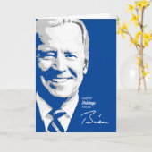 Joe Biden Signature Kaart (Gele Bloem)