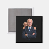 Joe Biden Sniff Joe Biden voor President T-shirt M Magneet (Voorkant / Achterkant)