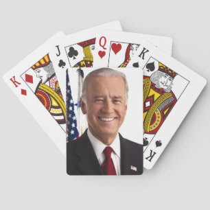 Joe Biden-spelkaarten Pokerkaarten