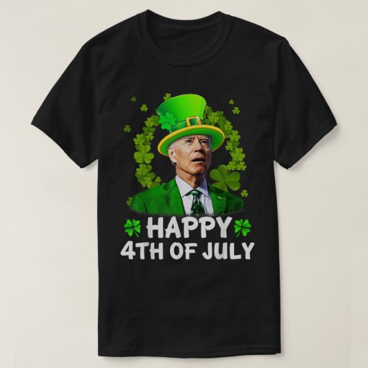 Joe Biden St Patricks Day Leprec T-shirt (Design voorkant)