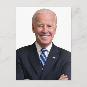Joe Biden Stemming Democratische Presidentiële Cam Briefkaart