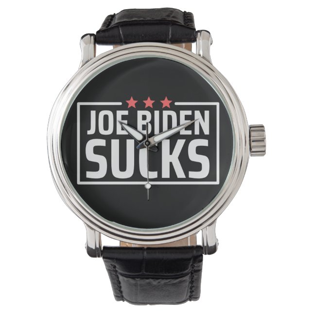 joe Biden Sucks Horloge (Voorkant)