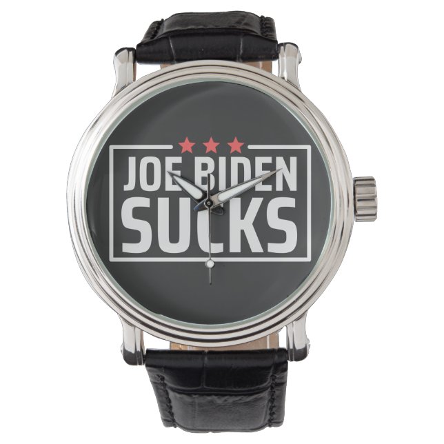 joe Biden Sucks Horloge (Voorkant)