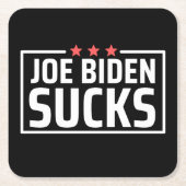 joe Biden Sucks Kartonnen Onderzetters (Voorkant)