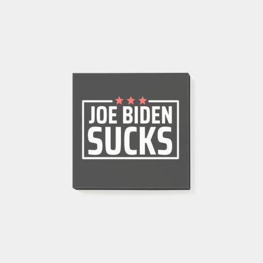 joe Biden Sucks Post-it® Notes (Voorkant)
