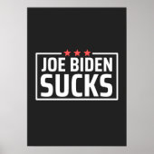 joe Biden Sucks Poster (Voorkant)