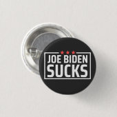 joe Biden Sucks Ronde Button 3,2 Cm (Voorkant /achterkant)