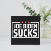 joe Biden Sucks Save The Date (Staand voorkant)