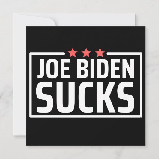 joe Biden Sucks Save The Date (Voorkant)