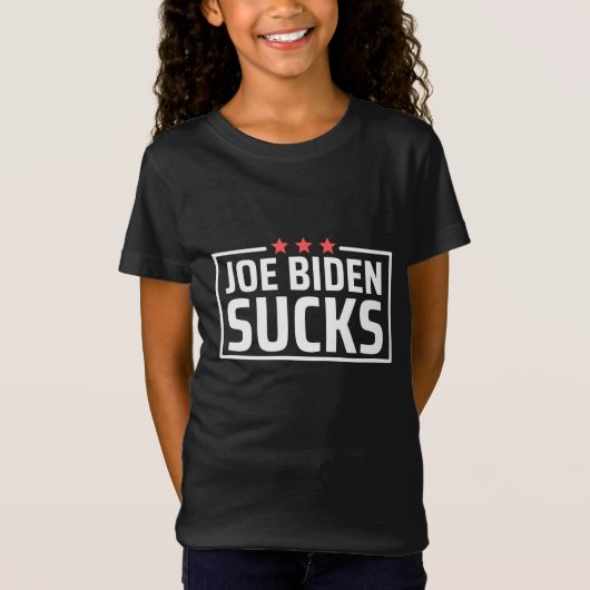 joe Biden Sucks T-shirt (Voorkant)