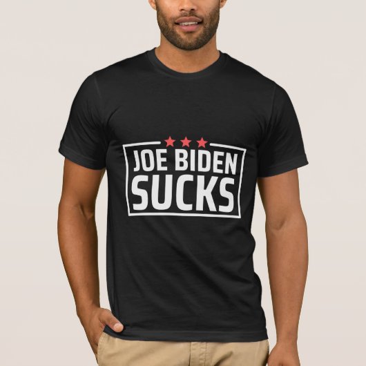 joe Biden Sucks T-shirt (Voorkant)