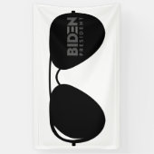 Joe Biden Sunbril President Banner (Verticaal)